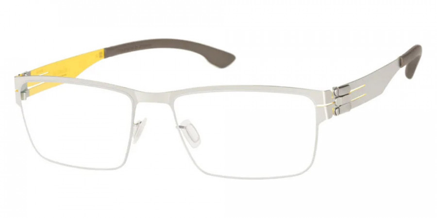 Ic! Berlin Hania L. Pearl Acid Yellow Eyeglasses Side View