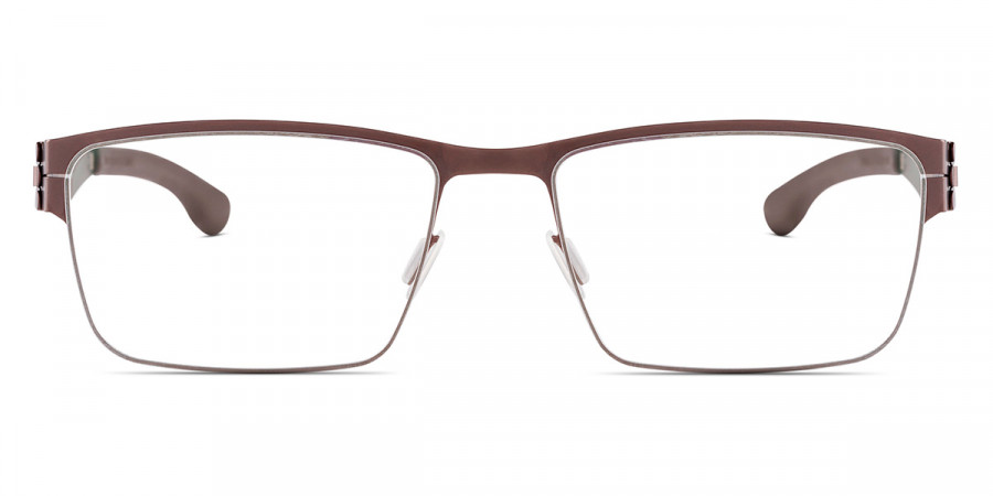 Ic! Berlin Hania L. Teak Eyeglasses Front View