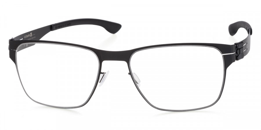 Ic! Berlin Hannes S. Black Eyeglasses Side View