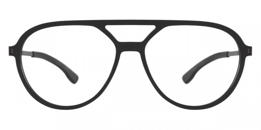 Ic! Berlin Harper Black-Rough Eyeglasses Front View