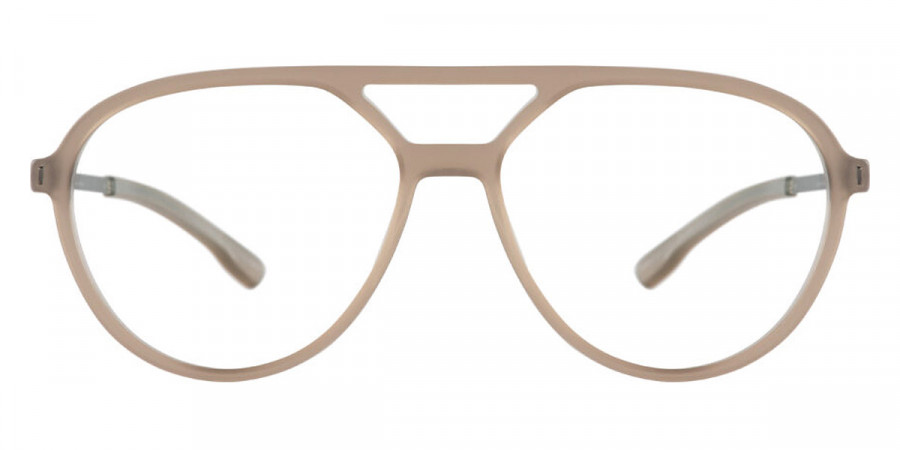 Ic! Berlin Harper Cloudy Brown Matte Eyeglasses Front View