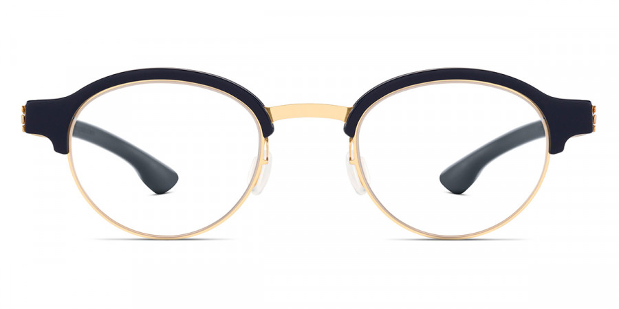 Ic! Berlin Haru Sun-Gold-True-Blue Eyeglasses Front View