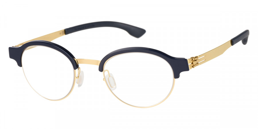 Ic! Berlin Haru Sun-Gold-True-Blue Eyeglasses Side View