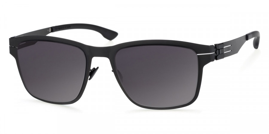 Ic! Berlin Hasenheide Black Sunglasses Side View