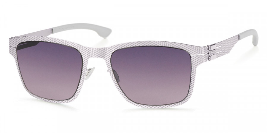 Ic! Berlin Hasenheide Grid Chrome Sunglasses Side View