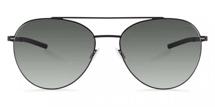 Ic! Berlin Hayate Black Sunglasses Front View