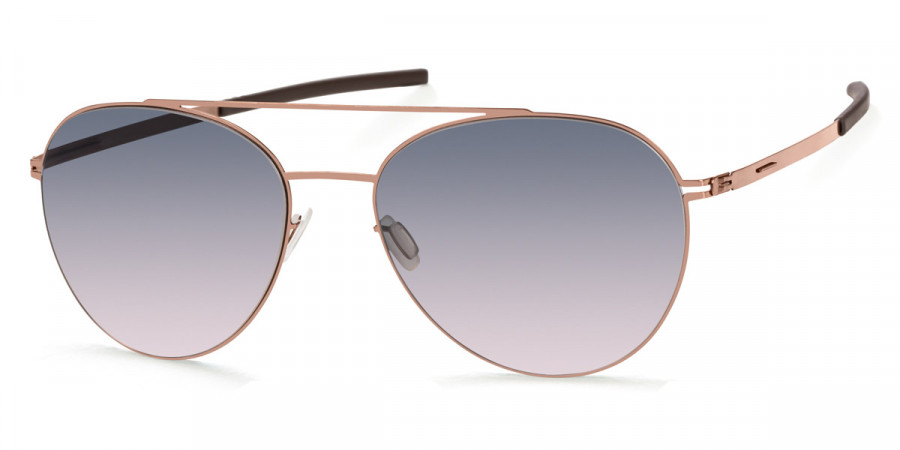 Ic! Berlin Hayate Shiny Copper Sunglasses Side View