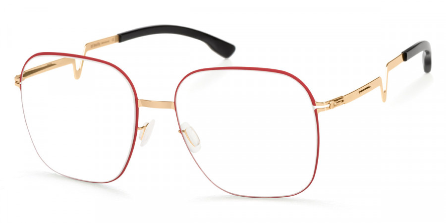 Ic! Berlin Hedy Rose Lava Circle Eyeglasses Side View