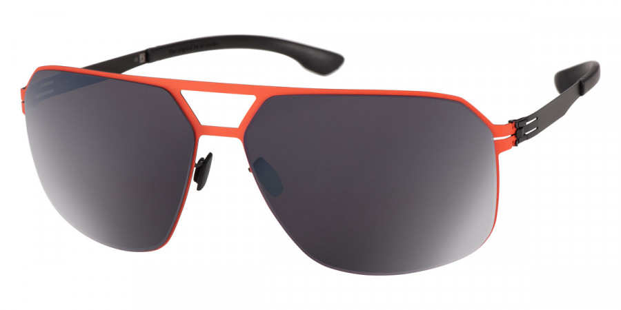 Ic! Berlin Henry Habanero Black Sunglasses Side View