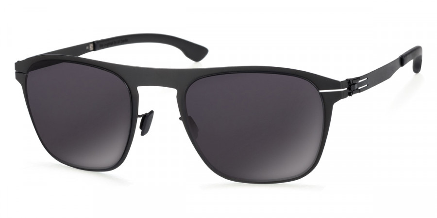 Ic! Berlin Herzberge Black Sunglasses Side View