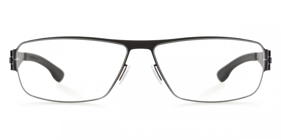 Ic! Berlin Hira 2.0 Black Eyeglasses Front View