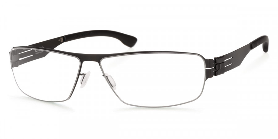 Ic! Berlin Hira 2.0 Black Eyeglasses Side View