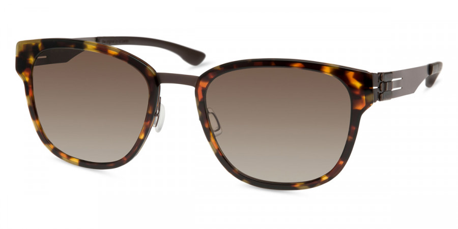 Ic! Berlin Homer H. Teak-Havanna Sunglasses Side View