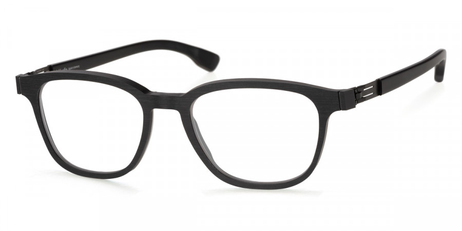 Ic! Berlin Hue Black-Rough Eyeglasses Side View