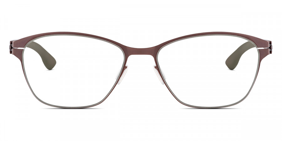 Ic! Berlin Irina R. Teak Eyeglasses Front View