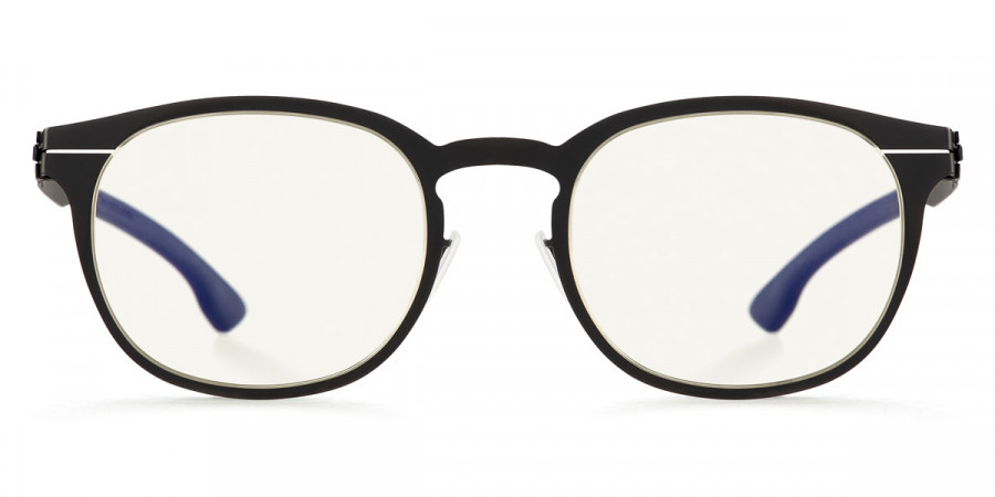 Ic! Berlin Ivan B. Black Black Eyeglasses Front View