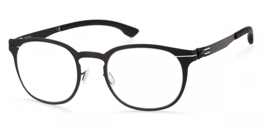 Ic! Berlin Ivan B. Black Eyeglasses Side View