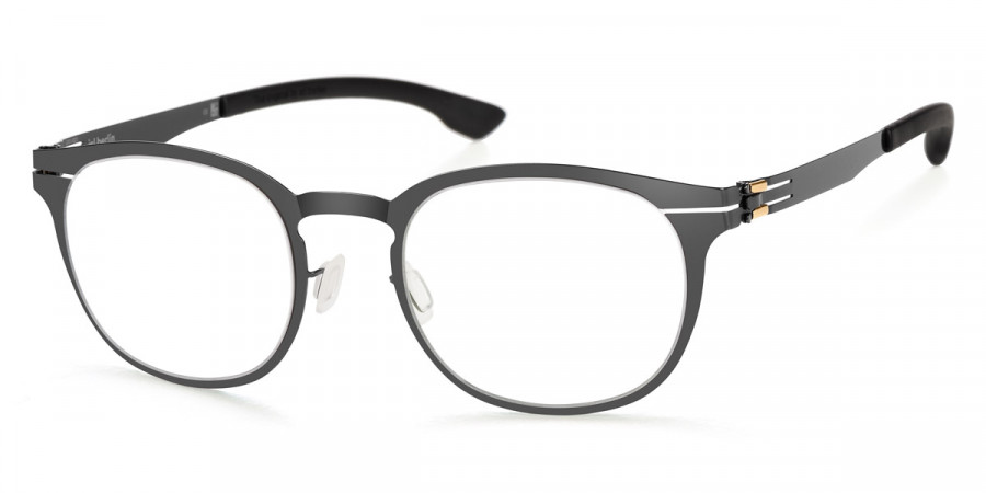 Ic! Berlin Ivan B. Gun Metal Eyeglasses Side View