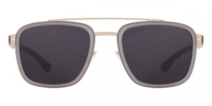 Ic! Berlin Jacob Bronze-Gray-Matt Sunglasses Front View