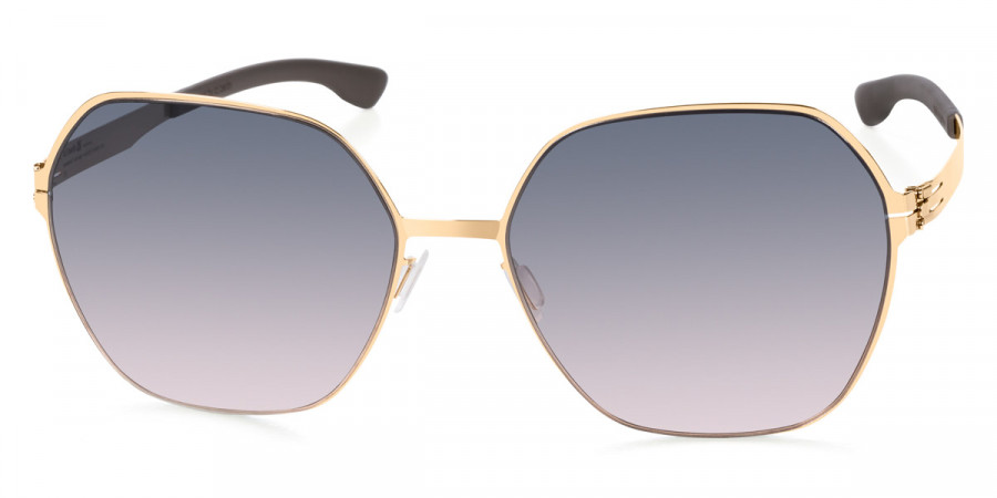 Ic! Berlin Jacy C. Rosé-Gold Sunglasses Side View