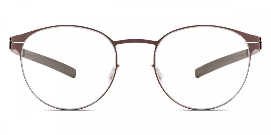 Ic! Berlin James C. Teak Eyeglasses Front View