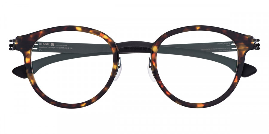 Ic! Berlin Jangma Black-Havanna Eyeglasses Front View