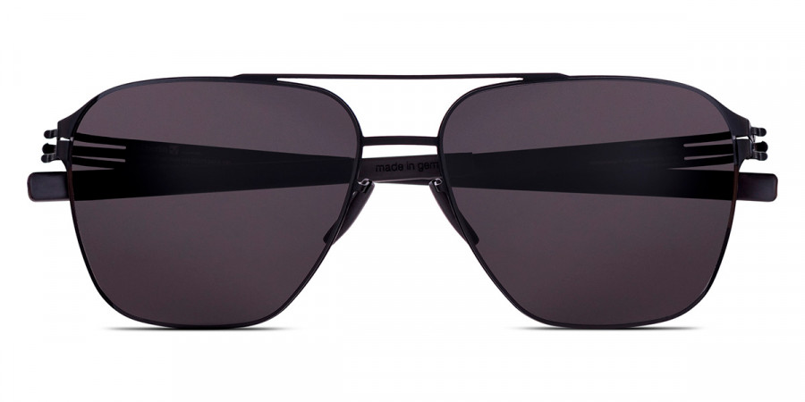 Ic! Berlin Jonathan I. Black Sunglasses Front View