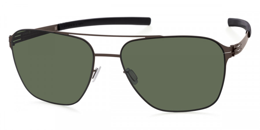 Ic! Berlin Jonathan I. Large Graphite Sunglasses Side View