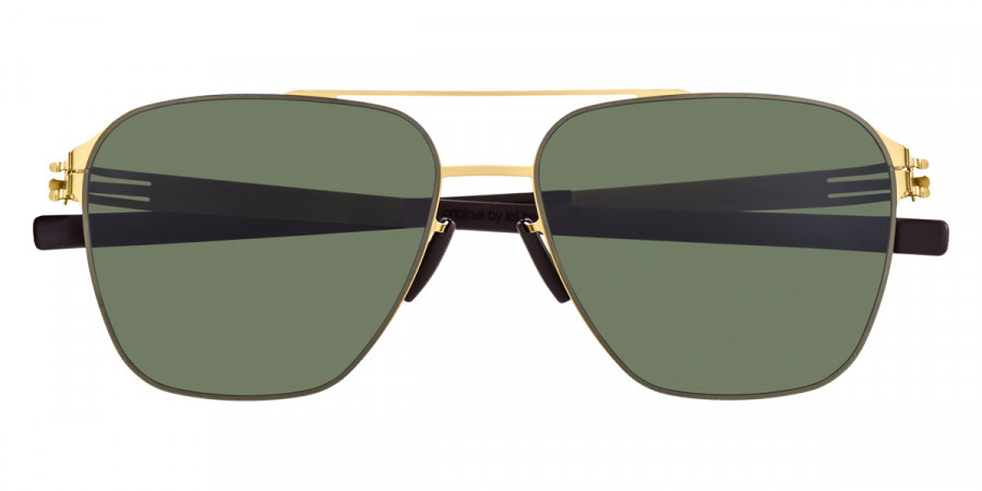 Ic! Berlin Jonathan I. Matt-Gold Sunglasses Front View