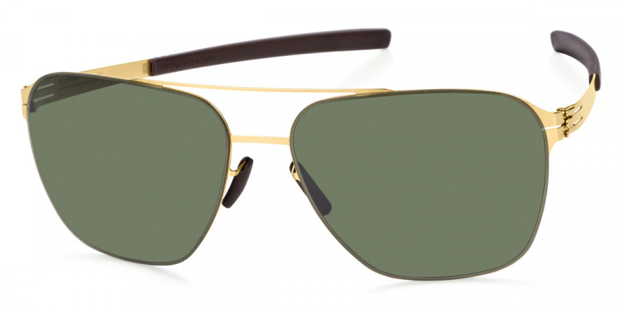 Ic! Berlin Jonathan I. Matt-Gold Sunglasses Side View