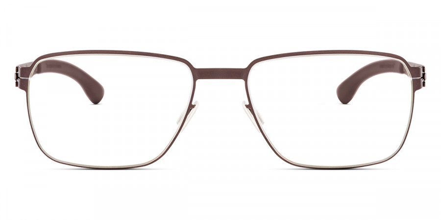 Ic! Berlin Juan P. Teak Eyeglasses Front View