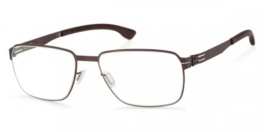 Ic! Berlin Juan P. Teak Eyeglasses Side View