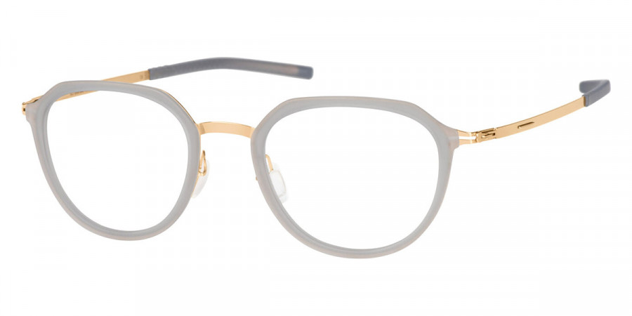 Ic! Berlin Juna Rose Gold/Sky Gray Matte Eyeglasses Side View