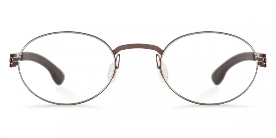 Ic! Berlin Junhee J. Teak Eyeglasses Front View