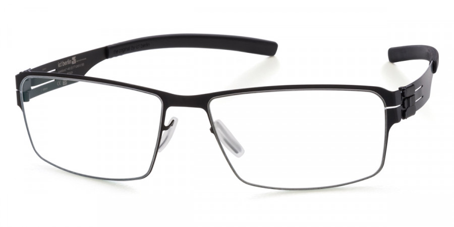 Ic! Berlin Jürgen H. Black Eyeglasses Side View