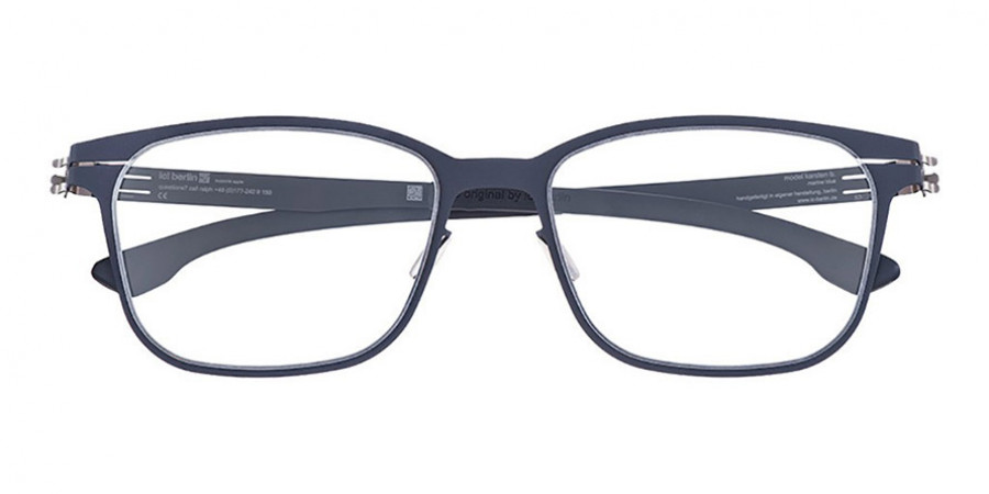 Ic! Berlin Karsten B. Marine Blue Eyeglasses Side View