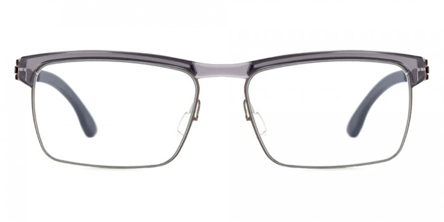 Ic! Berlin Kenneth Y. Graphite Blue Waters Eyeglasses Front View