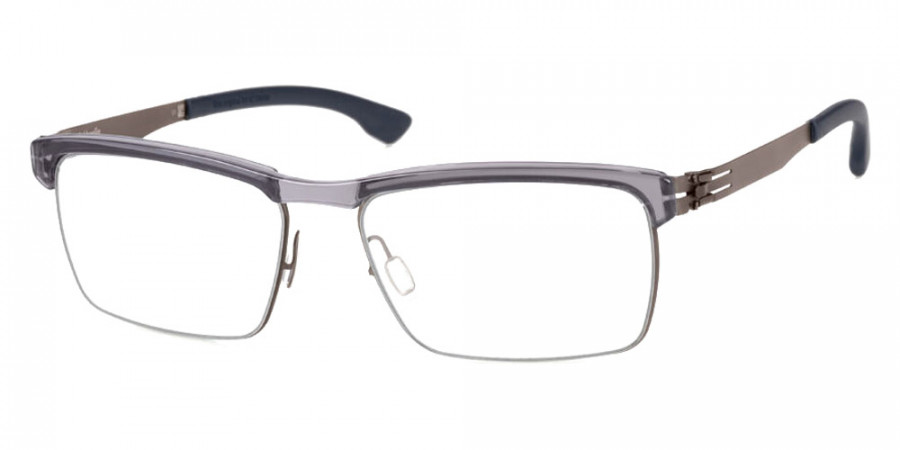 Ic! Berlin Kenneth Y. Graphite Blue Waters Eyeglasses Side View