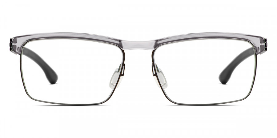 Ic! Berlin Kenneth Y. Gunmetal-Sky-Gray Eyeglasses Front View