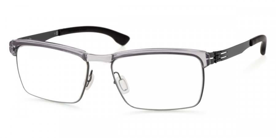 Ic! Berlin Kenneth Y. Gunmetal-Sky-Gray Eyeglasses Side View