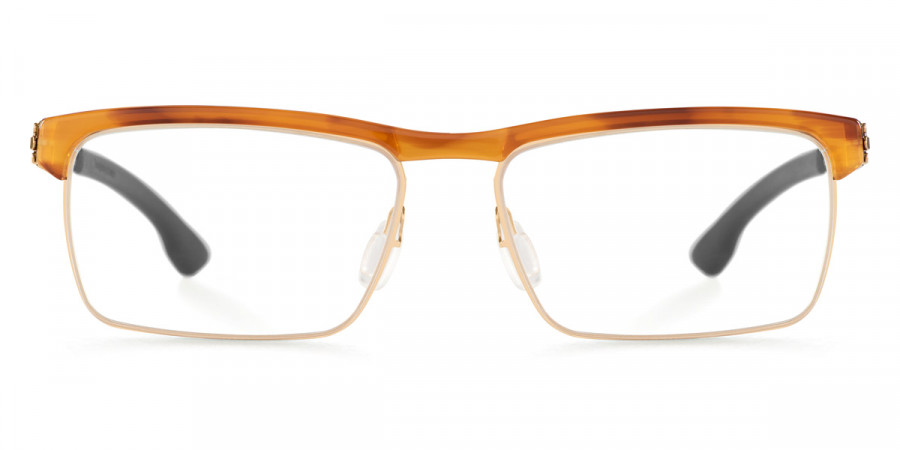 Ic! Berlin Kenneth Y. Rosé-Gold-Amur Eyeglasses Front View