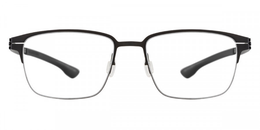 Ic! Berlin Kenny Black Eyeglasses Front View