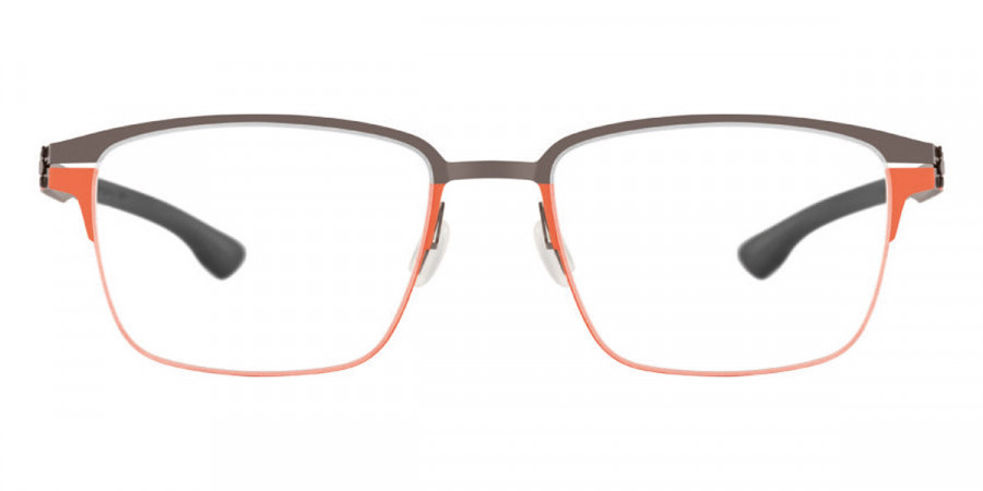 Ic! Berlin Kenny Graphite-Flame Valley Eyeglasses Front View