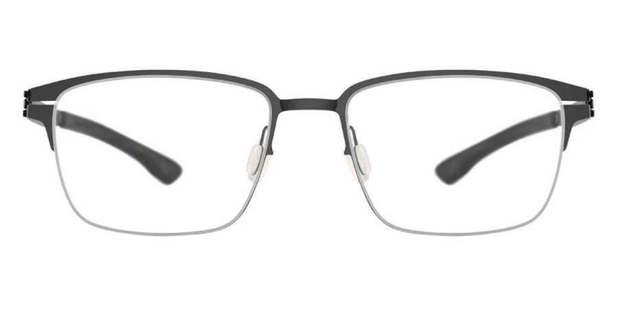 Ic! Berlin Kenny Gun-Metal Eyeglasses Front View