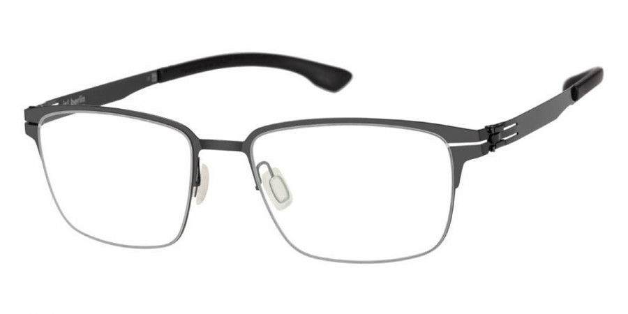 Ic! Berlin Kenny Gun-Metal Eyeglasses Side View