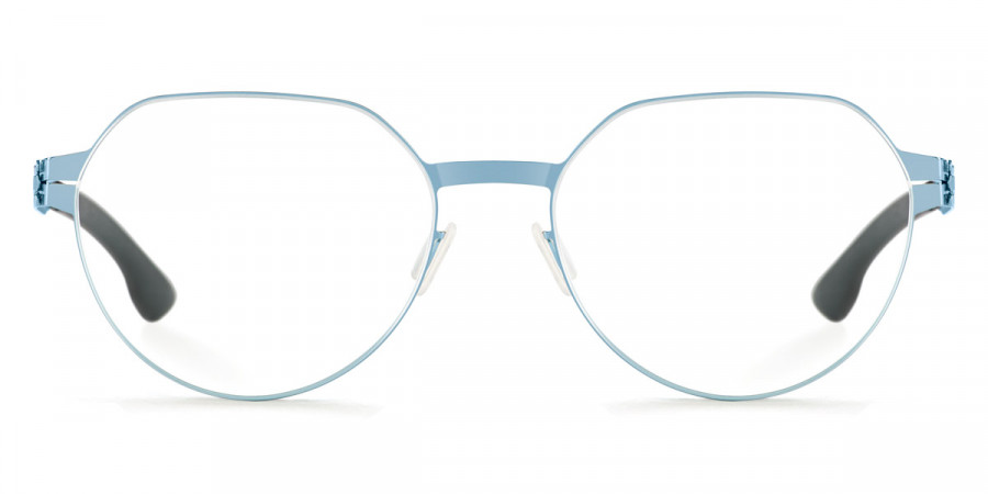 Ic! Berlin Ksenia E. Electric-Light-Blue Eyeglasses Front View