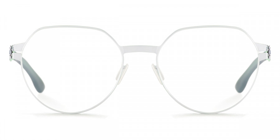 Ic! Berlin Ksenia E. Silver Mint Eyeglasses Front View