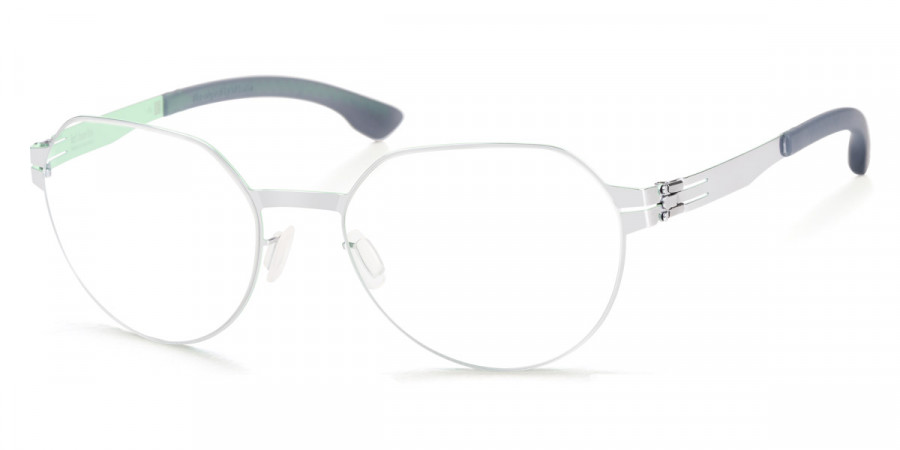 Ic! Berlin Ksenia E. Silver Mint Eyeglasses Side View