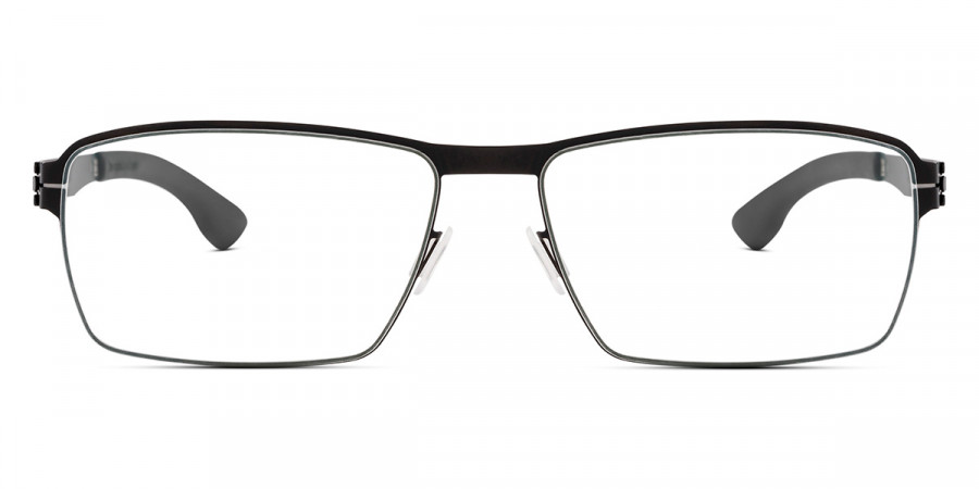 Ic! Berlin Lars D. Black Eyeglasses Front View