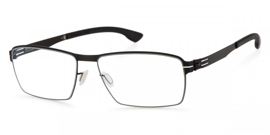 Ic! Berlin Lars D. Black Eyeglasses Side View